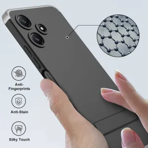360° Ochranný kryt Xiaomi Redmi 12 5G čierny-strieborný
