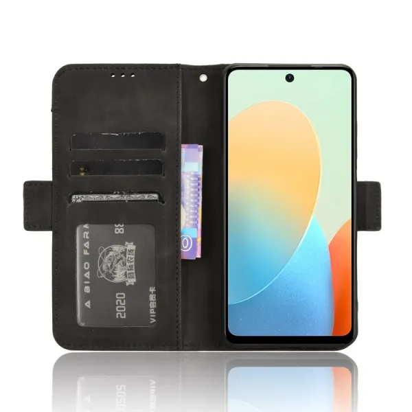 SLOT Peňaženkový obal pre Tecno Spark 20C / Tecno Spark Go 2024 čierny