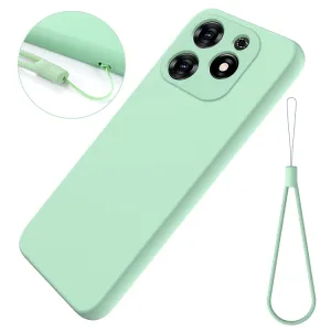 RUBBER Ochranný kryt pre Tecno Spark 20C / Tecno Spark Go 2024 zelený