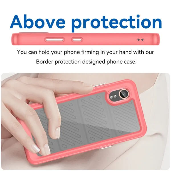 CRYSTAL Ochranný kryt pre Samsung Galaxy Xcover 7 červený