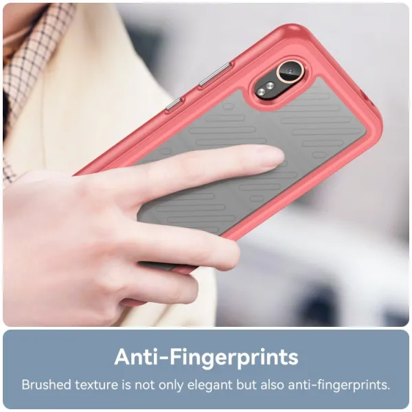 CRYSTAL Ochranný kryt pre Samsung Galaxy Xcover 7 červený