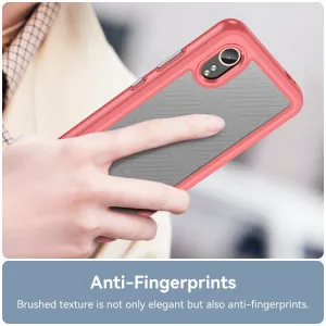 CRYSTAL Ochranný kryt pre Samsung Galaxy Xcover 7 červený