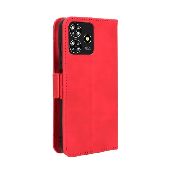 SLOT Peňaženkový obal pre ZTE Blade A73 červený
