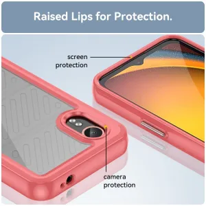 CRYSTAL Ochranný kryt pre Samsung Galaxy Xcover 7 červený