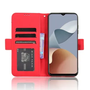 SLOT Peňaženkový obal pre ZTE Blade A73 červený