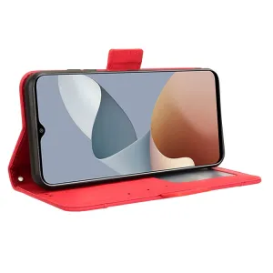 SLOT Peňaženkový obal pre ZTE Blade A73 červený