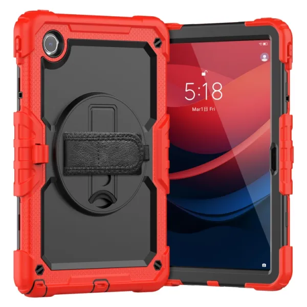 SOLID 360 Odolný obal pre Lenovo Tab M11 / K11 červený
