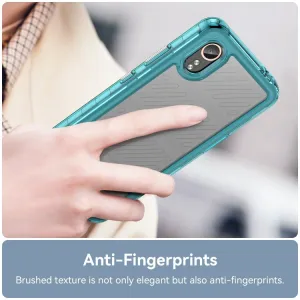 CRYSTAL Ochranný kryt pre Samsung Galaxy Xcover 7 tyrkysový