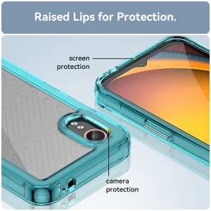 CRYSTAL Ochranný kryt pre Samsung Galaxy Xcover 7 tyrkysový