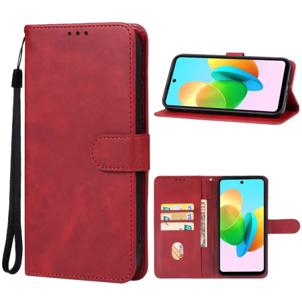 SMOOTH Peňaženkové puzdro pre Tecno Spark 20C / Tecno Spark Go 2024 červené