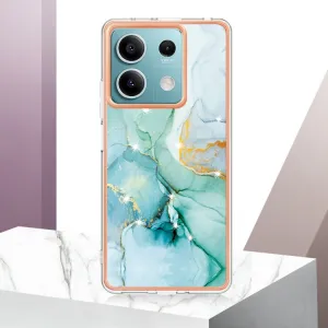 IMD MARBLE Ochranný kryt pre Xiaomi Redmi Note 13 5G GREEN