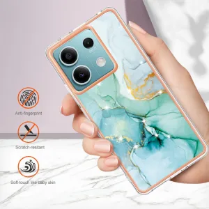 IMD MARBLE Ochranný kryt pre Xiaomi Redmi Note 13 5G GREEN