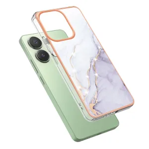 IMD MARBLE Ochranný kryt pre Xiaomi Redmi Note 13 WHITE