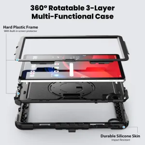 SOLID 360 Odolný obal pre Lenovo Tab M11 / K11 čierny