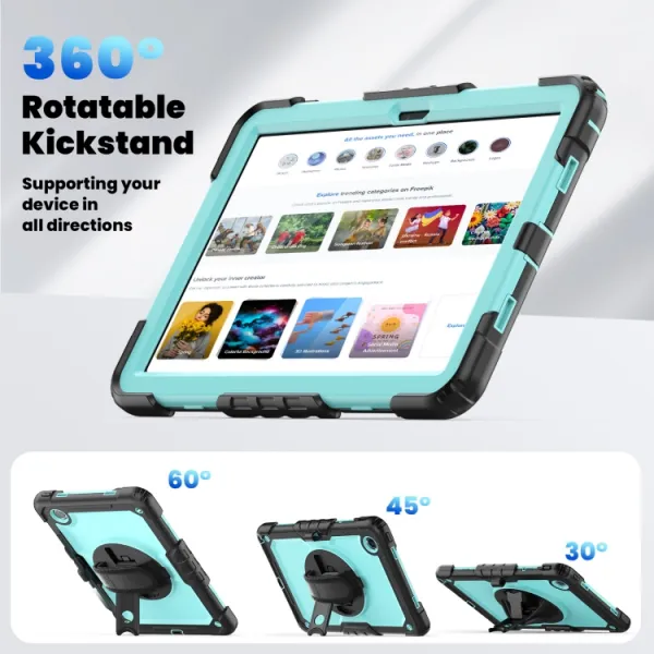 SOLID 360 Odolný obal pre Lenovo Tab M11 / K11 svetlomodrý