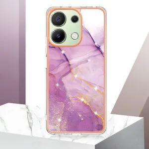IMD MARBLE Ochranný kryt pre Xiaomi Redmi Note 13 PURPLE