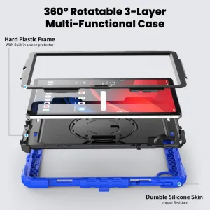 SOLID 360 Odolný obal pre Lenovo Tab M11 / K11 tmavomodrý