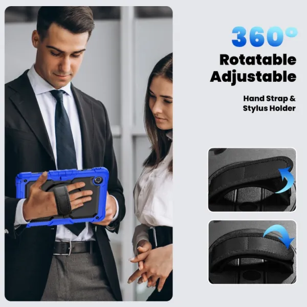 SOLID 360 Odolný obal pre Lenovo Tab M11 / K11 tmavomodrý