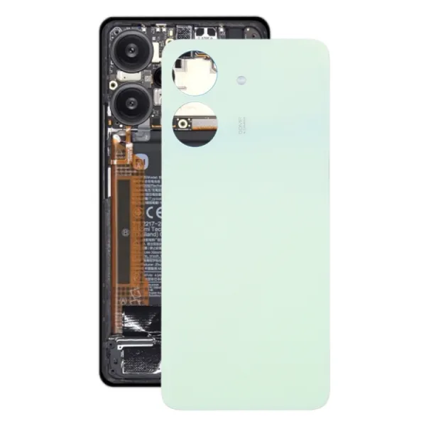 Originál Zadný kryt (kryt batérie) Xiaomi Poco C65 zelený