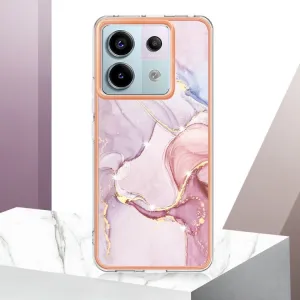 IMD MARBLE Ochranný kryt pre Xiaomi Redmi Note 13 Pro 5G ROSE GOLD