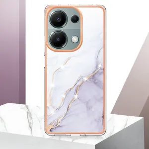 IMD MARBLE Ochranný kryt pre Xiaomi Redmi Note 13 Pro WHITE