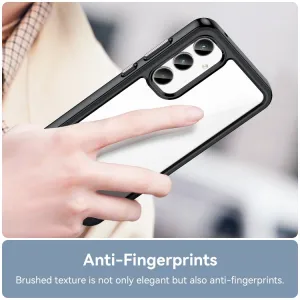 CRYSTAL Ochranný kryt pre Samsung Galaxy A35 5G čierny