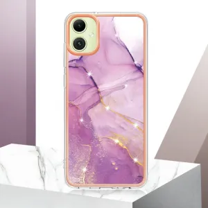 IMD MARBLE Ochranný kryt pre Samsung Galaxy A05 PURPLE