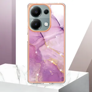 IMD MARBLE Ochranný kryt pre Xiaomi Redmi Note 13 Pro PURPLE