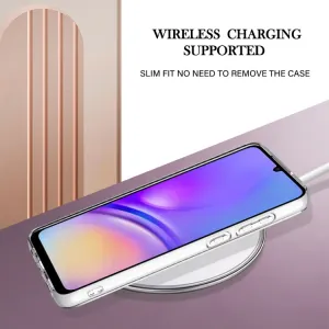 IMD MARBLE Ochranný kryt pre Samsung Galaxy A05 WHITE