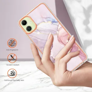 IMD MARBLE Ochranný kryt pre Samsung Galaxy A05 ROSE GOLD