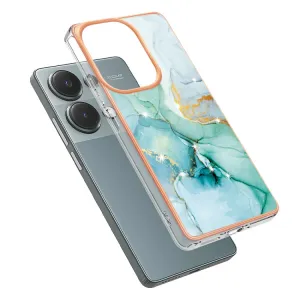 IMD MARBLE Ochranný kryt pre Xiaomi Redmi Note 13 Pro GREEN