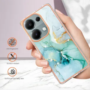 IMD MARBLE Ochranný kryt pre Xiaomi Redmi Note 13 Pro GREEN