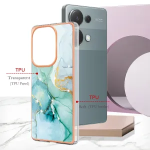 IMD MARBLE Ochranný kryt pre Xiaomi Redmi Note 13 Pro GREEN