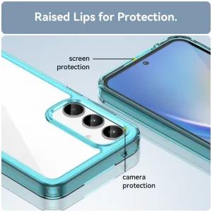 CRYSTAL Ochranný kryt pre Samsung Galaxy A35 5G tyrkysový