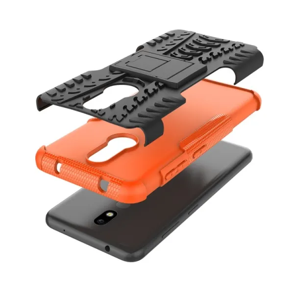 STAND Extra odolný kryt Nokia 4.2 oranžový