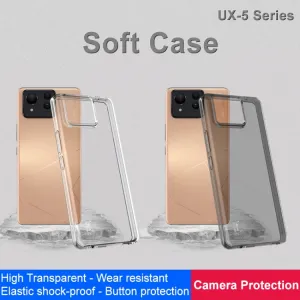 IMAK UX-5 Silikónový kryt pre Asus Zenfone 11 Ultra čierny