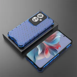 HONEYCOMB Ochranný kryt Oppo Reno11 F 5G modrý