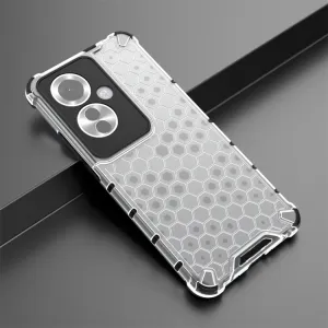 HONEYCOMB Ochranný kryt Oppo Reno11 F 5G priehľadný