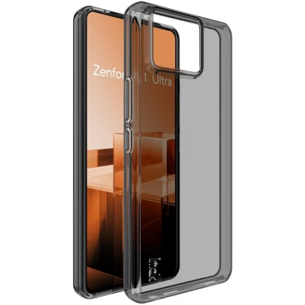 IMAK UX-5 Silikónový kryt pre Asus Zenfone 11 Ultra čierny