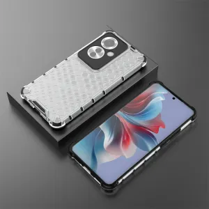 HONEYCOMB Ochranný kryt Oppo Reno11 F 5G priehľadný