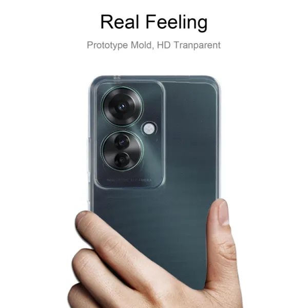TPU Silikónový kryt pre Oppo Reno11 F 5G priehľadný