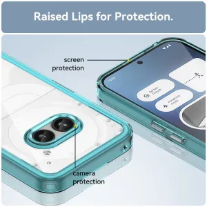 CRYSTAL Ochranný kryt pre Nothing Phone 2a / (2a) Plus tyrkysový