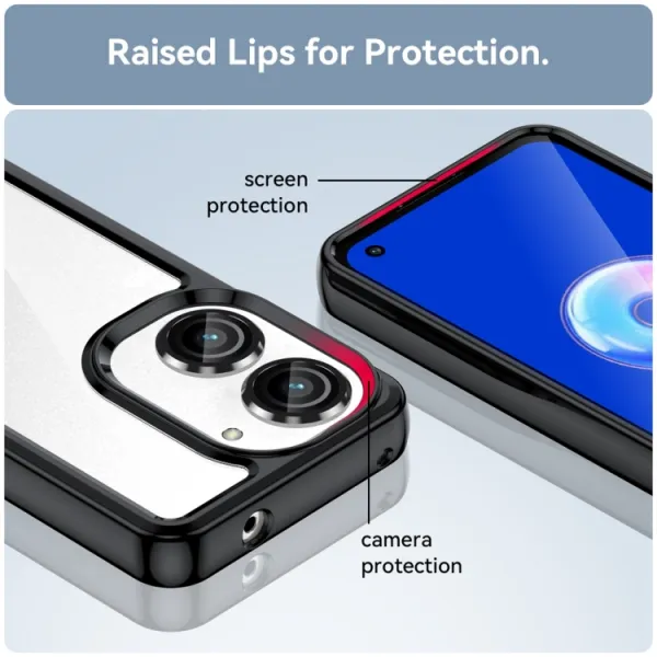 CRYSTAL Ochranný kryt pre Asus Zenfone 10 čierny