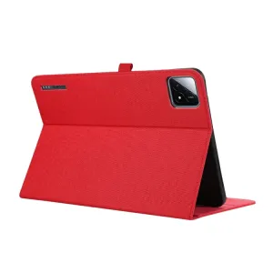 FABRIC Zaklápací kryt pre Xiaomi Pad 6S Pro červený