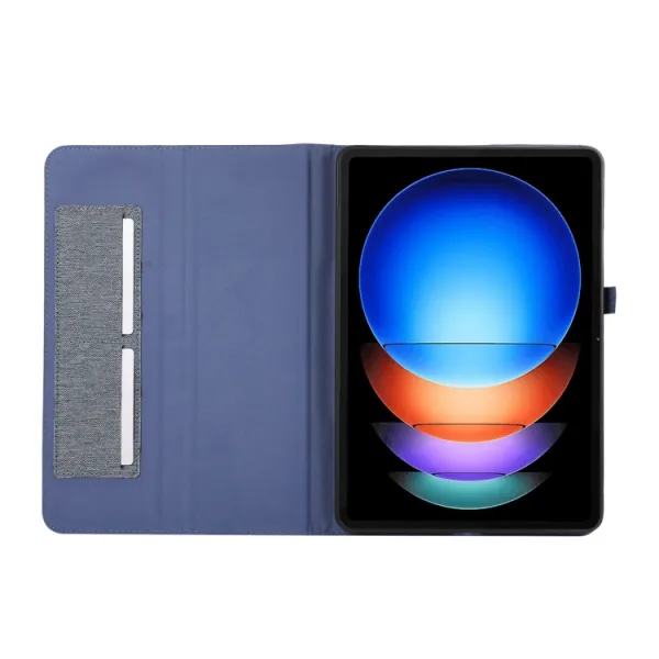FABRIC Zaklápací kryt pre Xiaomi Pad 6S Pro modrý