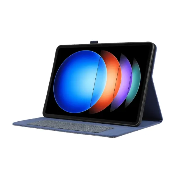FABRIC Zaklápací kryt pre Xiaomi Pad 6S Pro modrý