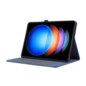 FABRIC Zaklápací kryt pre Xiaomi Pad 6S Pro modrý