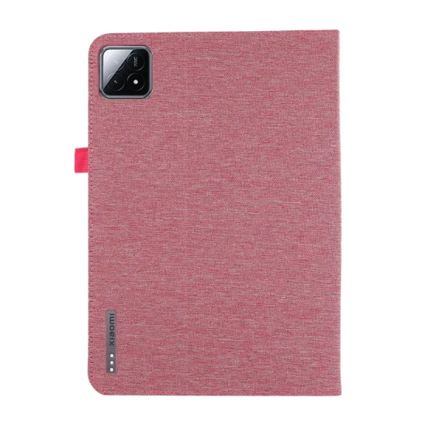 FABRIC Zaklápací kryt pre Xiaomi Pad 6S Pro ružový