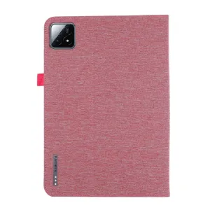 FABRIC Zaklápací kryt pre Xiaomi Pad 6S Pro ružový
