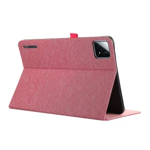 FABRIC Zaklápací kryt pre Xiaomi Pad 6S Pro ružový